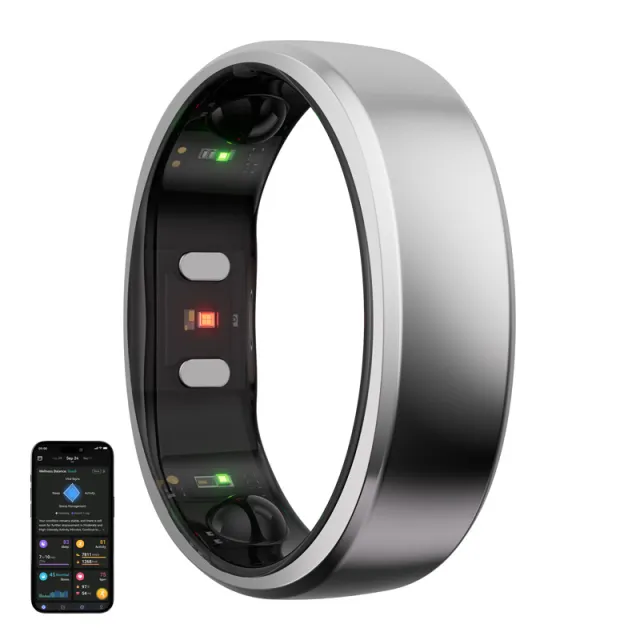 Smartring RingConn Gen 2 (μέγεθος 11, ασημί)