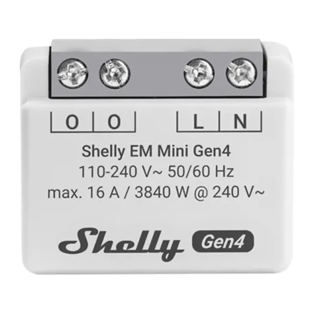 Μετρητής ενέργειας Shelly EM Mini Gen4 WiFi/Matter