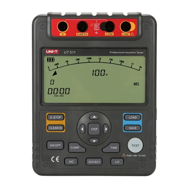 Uni-T UT511 Μετρητής αντίστασης μόνωσης υψηλής τάσης