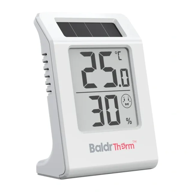BALDRTHERM E0587TH Θερμοϋγρομέτρο με ηλιακή τροφοδοσία