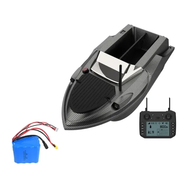 FLYTEC V080 Σκάφος δόλωμα με ανιχνευτή + μπαταρία