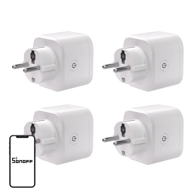 SONOFF S61s Matter Εξωτερική πρίζα μέσω Wi-Fi, συσκευασία 4 τεμαχίων