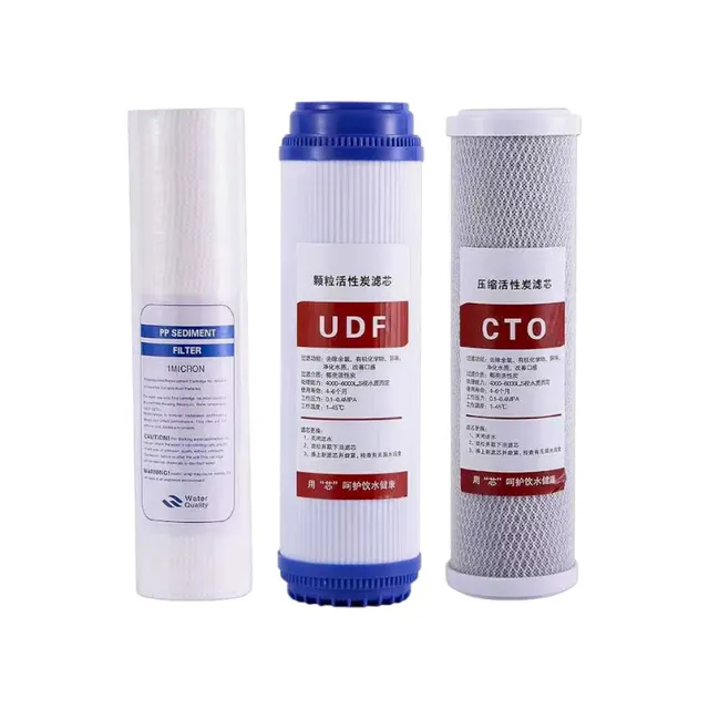 Σετ ανταλλακτικά φίλτρα νερού - PP/CT/UDF - K603 - 3pcs - 076811