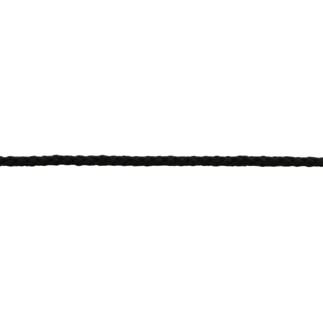 PP Σχοινί Πλεγμένο Μαύρο 3mm