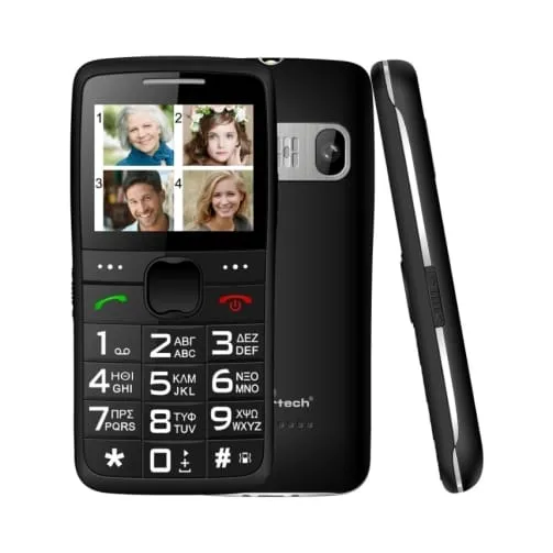 Feature Phone Powertech Sentry Eco PTM-18 Dual-Sim Μαύρο ΕΕ