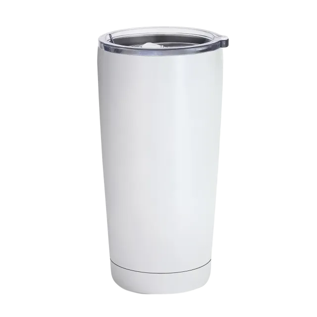 Θερμός κούπα "TOWER" σε λευκό χρώμα 600ml