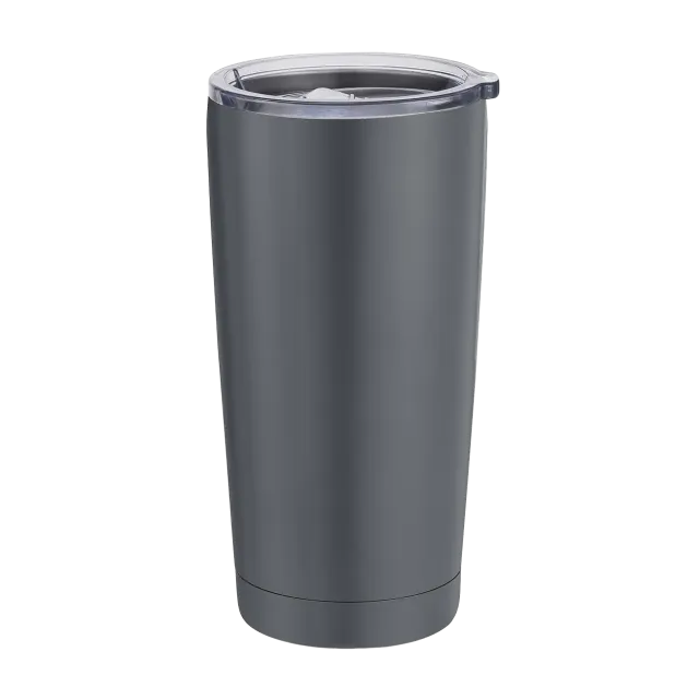 Θερμός κούπα "TOWER" σε γκρι χρώμα 600ml