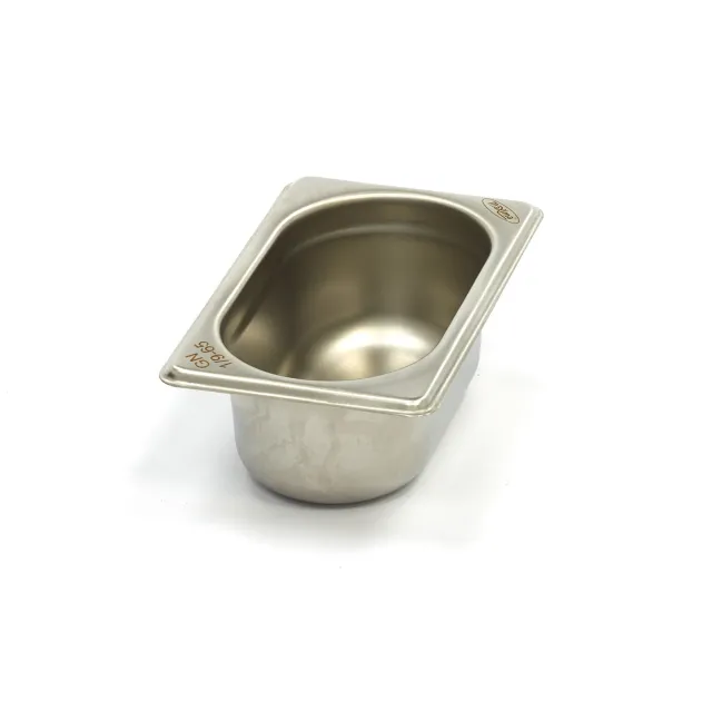 Δοχείο Gastronorm - 1/9 GN - 6,5cm Βάθος - Ανοξείδωτο Ατσάλι