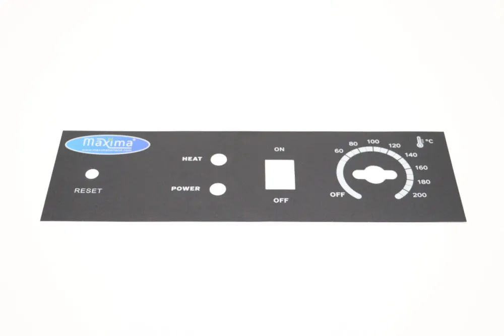 FRYER 13L - Αυτοκόλλητο Πίνακα Ελέγχου