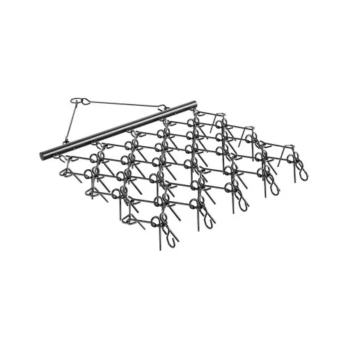 VEVOR Σκαλιστήρας, 5 x 4.5 ft Ανθεκτικός Σκαλιστήρας Αλυσίδας με 60 Ακίδες, Κατάλληλος για ATV UTV Τρακτέρ, Ιδανικός για Προετοιμασία Εδάφους, Σπορά, Λείανση Τοπίων και Συντήρηση Χαλίκι Αυλής
