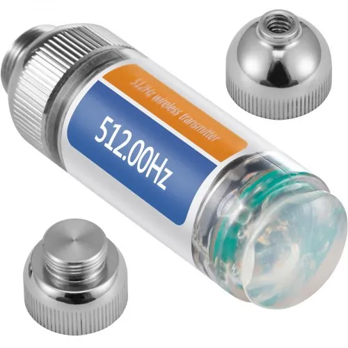 VEVOR 512HZ Σοντ 8/5\" και 1/4-20\" Συνδέσεις Στερεού Εντοπιστή Αποχέτευσης για Εντοπισμό & Ανίχνευση Μικρών Αποχετεύσεων & Αγωγών, Ασημί