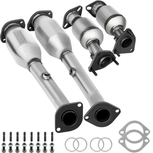 VEVOR Σωλήνας Εξάτμισης 05-11 Nissan Frontier Σωλήνας Εξάτμισης Μπουλόνια Συνδυασμός Σφραγίδας 4.0L OEM Ποιότητας Υψηλής Ροής Καταλύτης για 2005-2011 Nissan Frontier/Xterra/Pathfinder (Σύμφωνα με EPA)