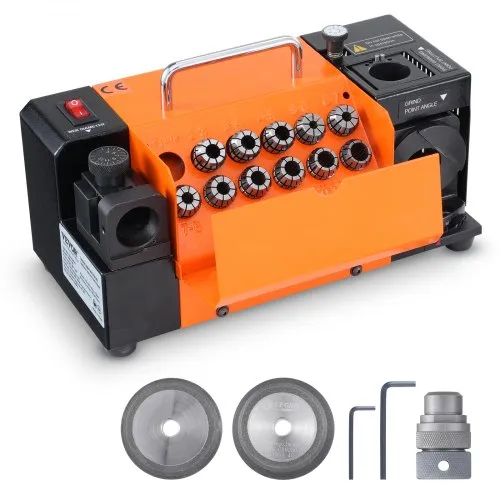 VEVOR MR-13B Ακονιστής Τρυπανιών 3-13mm Ακονιστής Τρυπανιών με 11 Σφιγκτήρες