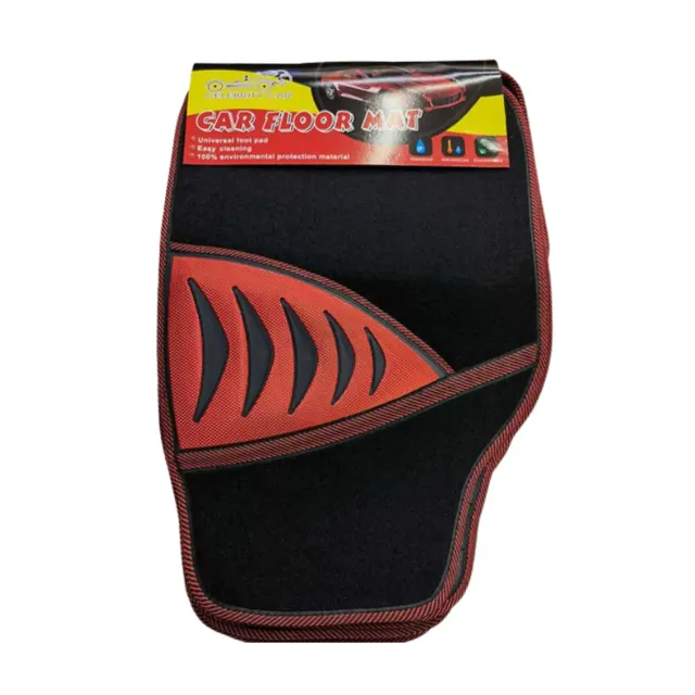 Πατάκια αυτοκινήτου - Celebrity Car - 102 - 4pcs - 122162 - Red