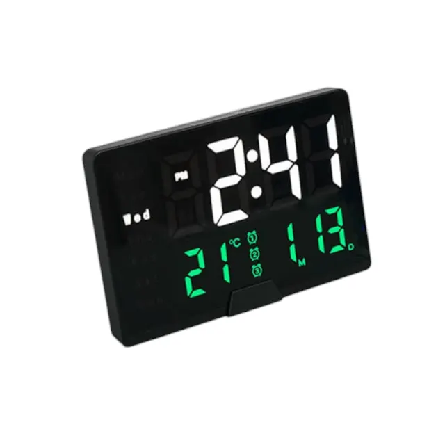Ψηφιακό ρολόι - Ξυπνητήρι - 6627 - 466271 - Black