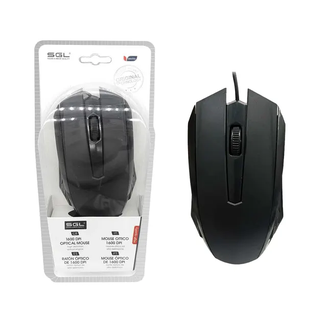 Ενσύρματο ποντίκι Η/Υ - K201 - 098937 - Black