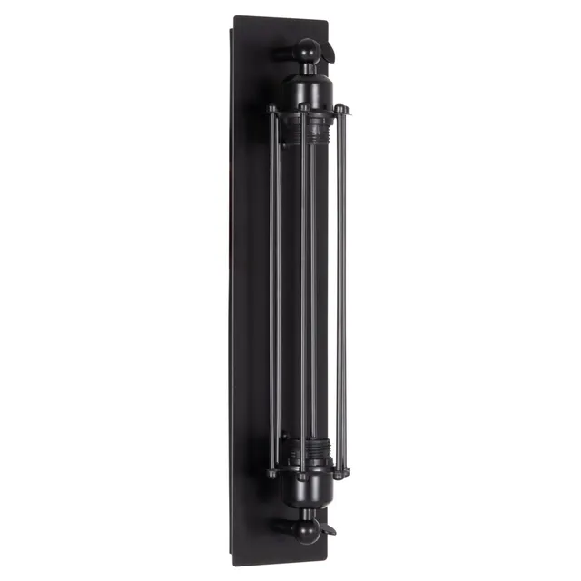 ΑΠΛΙΚΑ ΤΟΙΧΟΥ 2ΦΩΤΗ BEACON HM4463 ΜΕΤΑΛΛΟ ΣΕ ΜΑΥΡΟ 10x10x47Υεκ.