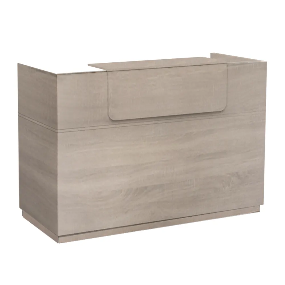 ΓΡΑΦΕΙΟ ΥΠΟΔΟΧΗΣ (RECEPTION) BARRY HM2153.01 ΜΕΛΑΜΙΝΗ ΣΕ SONAMA 160x70x110Υεκ.