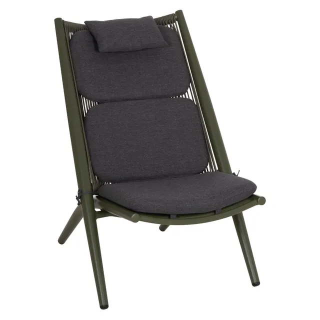 ΠΟΛΥΘΡΟΝΑ RELAX REMUS HM6642.07 ΑΛΟΥΜΙΝΙΟ & ΣΧΟΙΝΙ OLEFIN ΣΕ OLIVE GREEN 63x87x94Υεκ