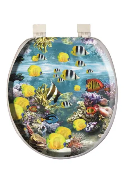 Κλασικό σχέδιο μαλακό καπάκι τουαλέτας 43x36 cm