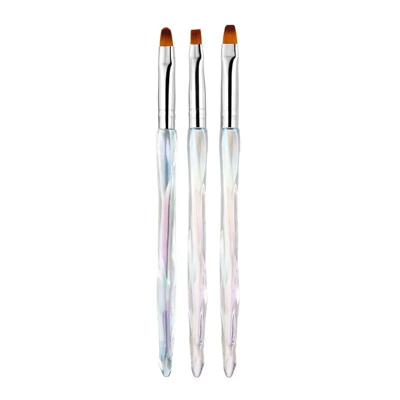 Σετ πινέλα μανικιούρ Nail Art - B111 - 3pcs - 910471