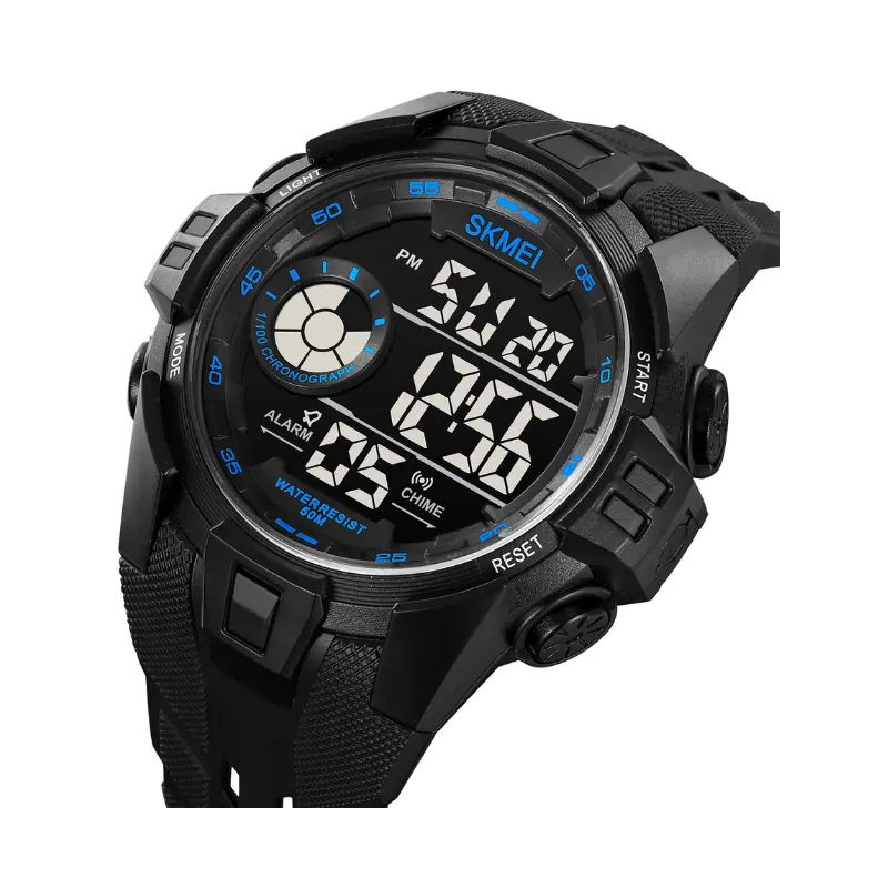 Ψηφιακό ρολόι χειρός - Skmei - 2123 - Black/Blue