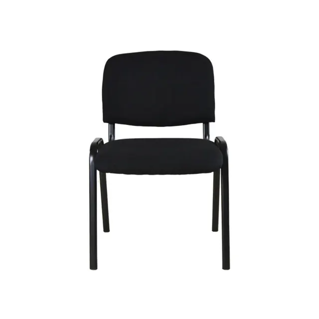 Καρέκλα επισκέπτη Nextdeco μαύρη Υ81,5x58x54,5εκ.