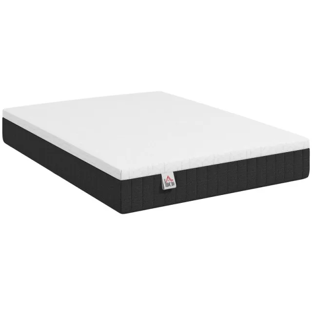 Στρώμα Μνήμης 140 x 190cm, 25cm Πάχος, 7 Ζώνες Ελατηρίων, Μεσαία Σκληρότητα