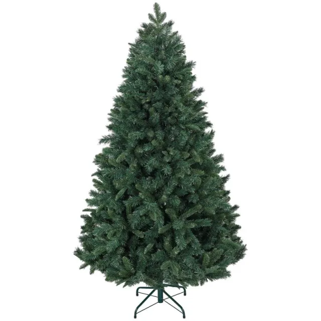 Τεχνητό Χριστουγεννιάτικο δέντρο 180cm με 1061 Tips και μεταλλική βάση, Πράσινο